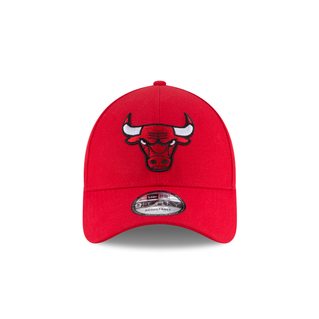 Chicago Bulls NBA New Era Men's Red 9Forty The League Adjustable Hat