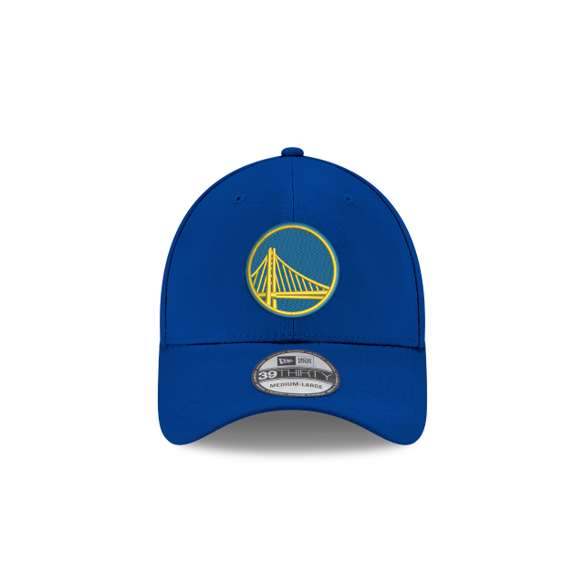 Golden State Warriors NBA New Era Men's Royal 39Thirty Team Classic Stretch Fit Hat