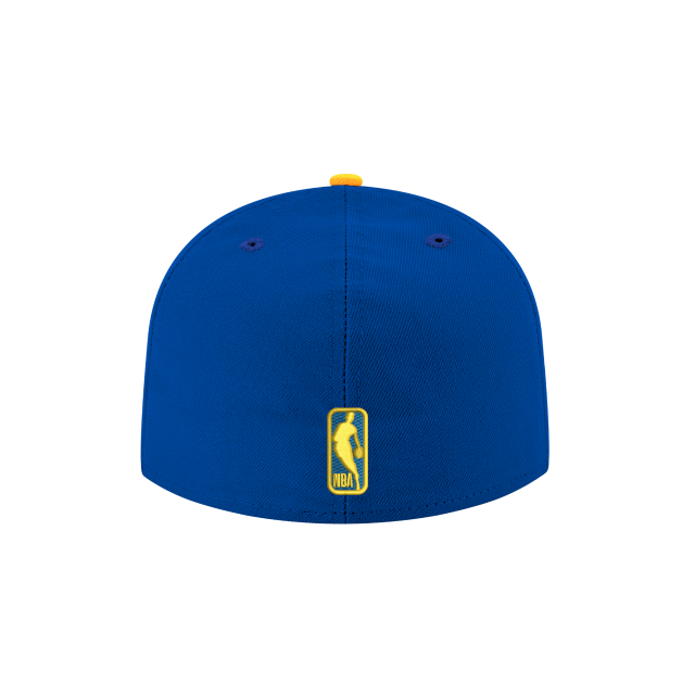 Golden State Warriors NBA New Era Men's Royal/Yellow 59Fifty Two Tone Fitted Hat