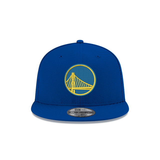 Golden State Warriors NBA New Era pour hommes, bleu royal, 9Fifty Basic Snapback