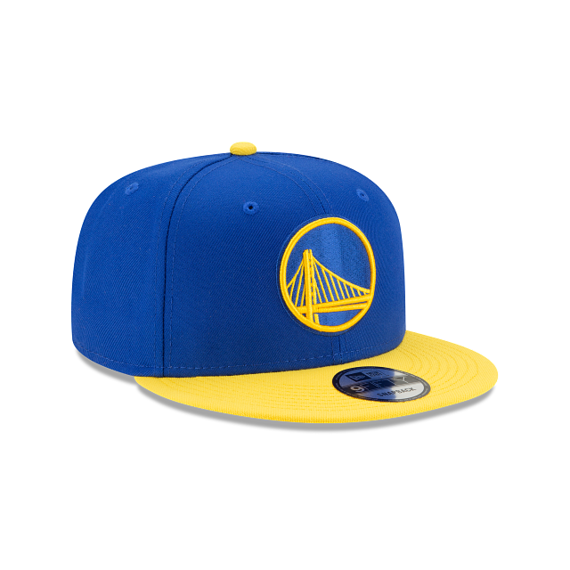 Golden State Warriors NBA New Era Men's Royal Blue/Yellow 9Fifty Two Tone Snapback