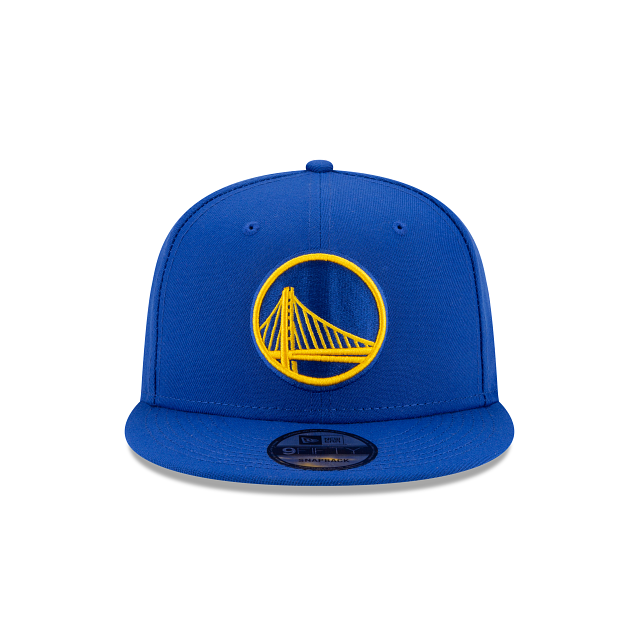 Golden State Warriors NBA New Era pour hommes, bleu royal, 9Fifty Basic Snapback