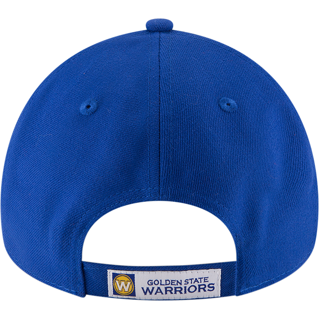 Casquette ajustable NBA New Era Royal 9Forty The League pour homme des Golden State Warriors