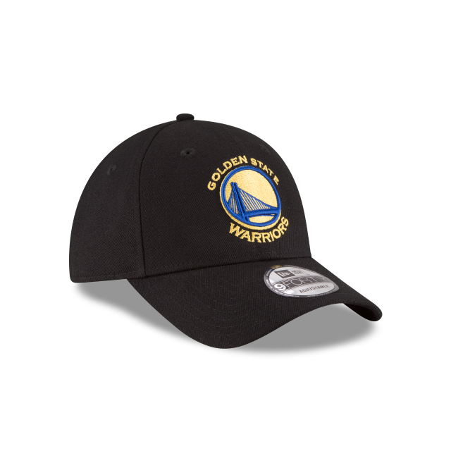 Golden State Warriors NBA New Era Men's Black 9Forty The League Adjustable Hat