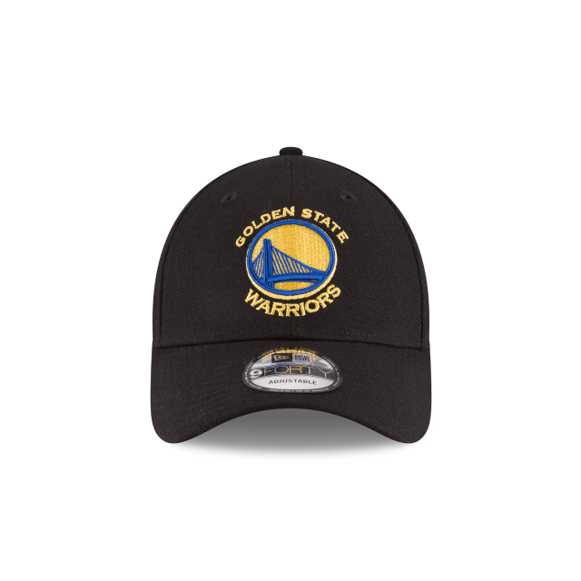 Golden State Warriors NBA New Era Men's Black 9Forty The League Adjustable Hat