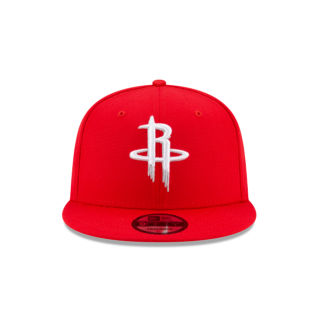 Houston Rockets NBA New Era Men's Red 9Fifty Basic Snapback