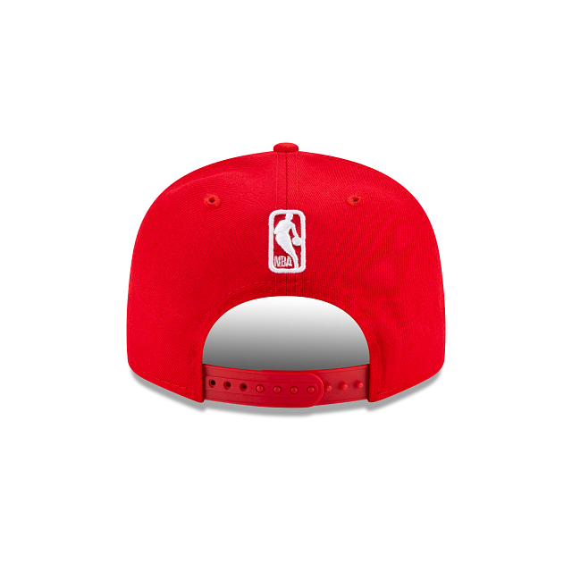 Houston Rockets NBA New Era rouge 9Fifty Basic Snapback pour hommes