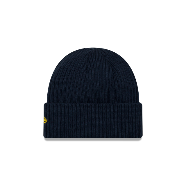 Indiana Pacers NBA New Era Men's Navy Core Classic Cuff Knit Beanie