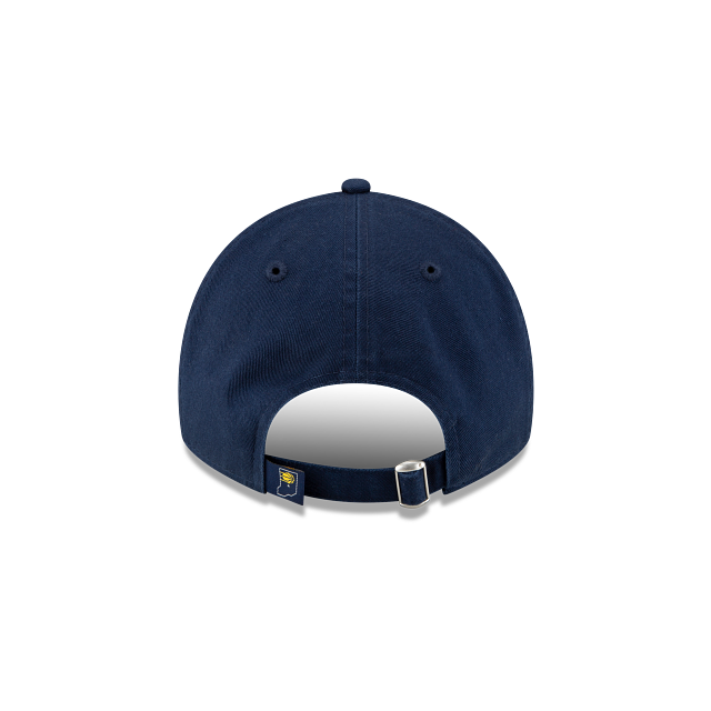 Casquette ajustable classique 9Twenty Core bleu marine pour homme des Indiana Pacers NBA New Era