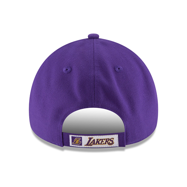 Casquette ajustable violette 9Forty The League pour homme des Los Angeles Lakers NBA New Era