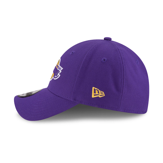 Los Angeles Lakers NBA New Era Men's Purple 9Forty The League Adjustable Hat