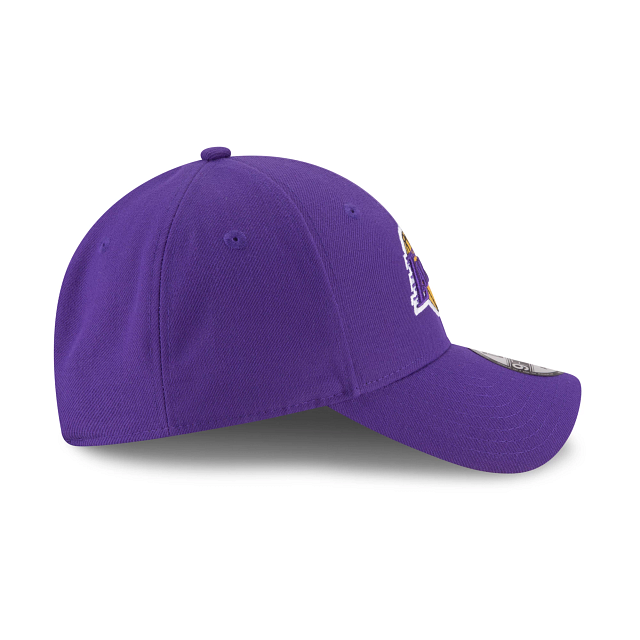 Los Angeles Lakers NBA New Era Men's Purple 9Forty The League Adjustable Hat