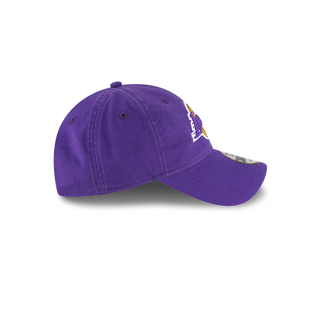 Los Angeles Lakers NBA New Era Men's Purple 9Twenty Core Classic Adjustable Hat