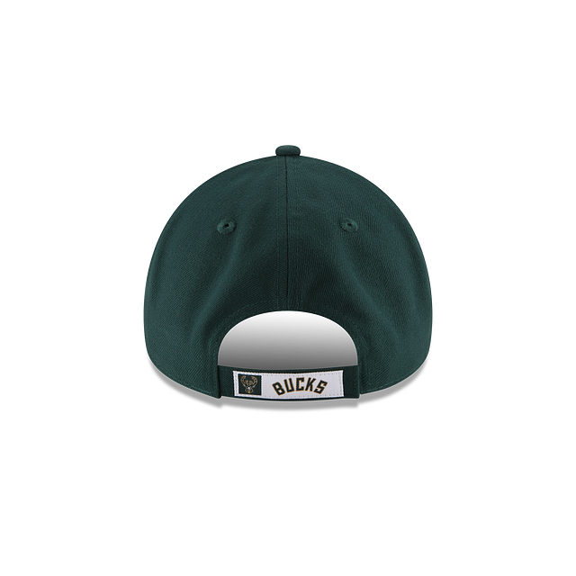 Casquette ajustable Milwaukee Bucks NBA New Era pour homme, verte, 9Forty The League