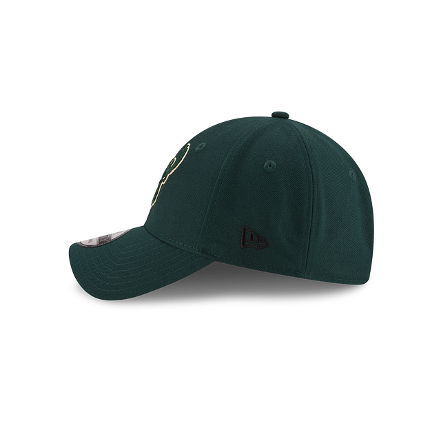 Milwaukee Bucks NBA New Era Men's Green 9Forty The League Adjustable Hat