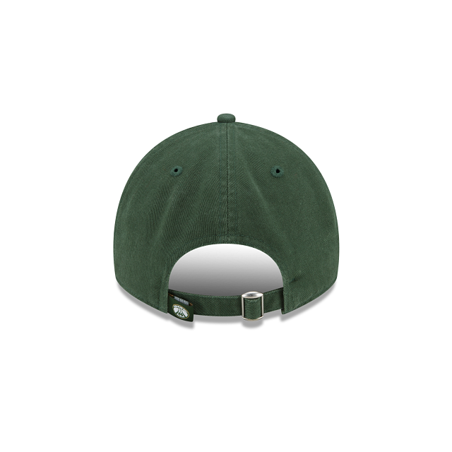 Milwaukee Bucks NBA New Era Men's Green 9Twenty Core Classic Adjustable Hat