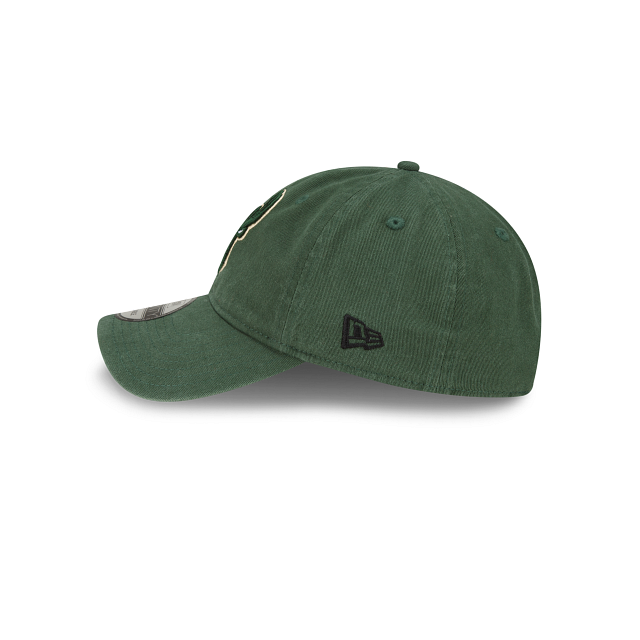 Milwaukee Bucks NBA New Era Men's Green 9Twenty Core Classic Adjustable Hat