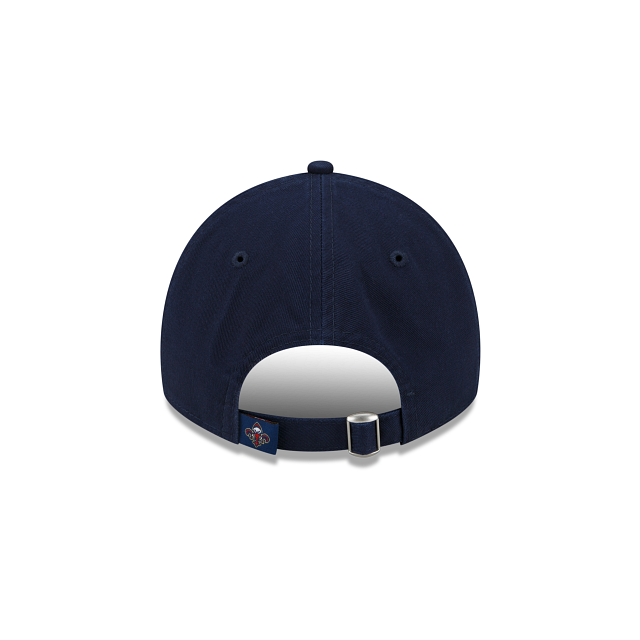 Casquette ajustable classique 9Twenty Core bleu marine pour homme des New Orleans Pelicans NBA New Era