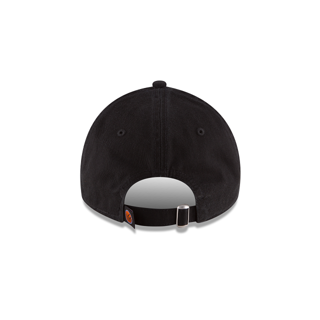 Casquette ajustable classique 9Twenty Core noire pour homme des New York Knicks NBA New Era