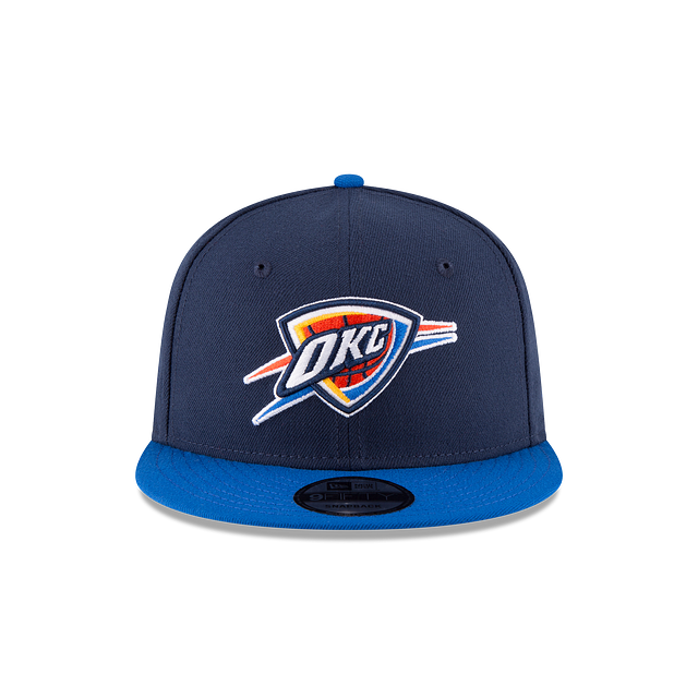 Oklahoma City Thunder NBA New Era Men's Navy/Blue 9Fifty Two Tone Snapback