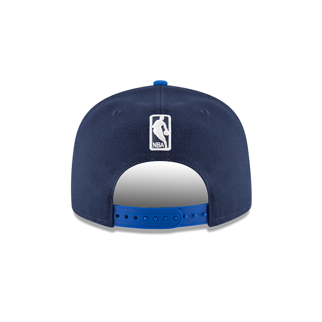 Casquette Snapback bicolore 9Fifty bleu marine/bleu pour homme de la NBA Oklahoma City Thunder de New Era