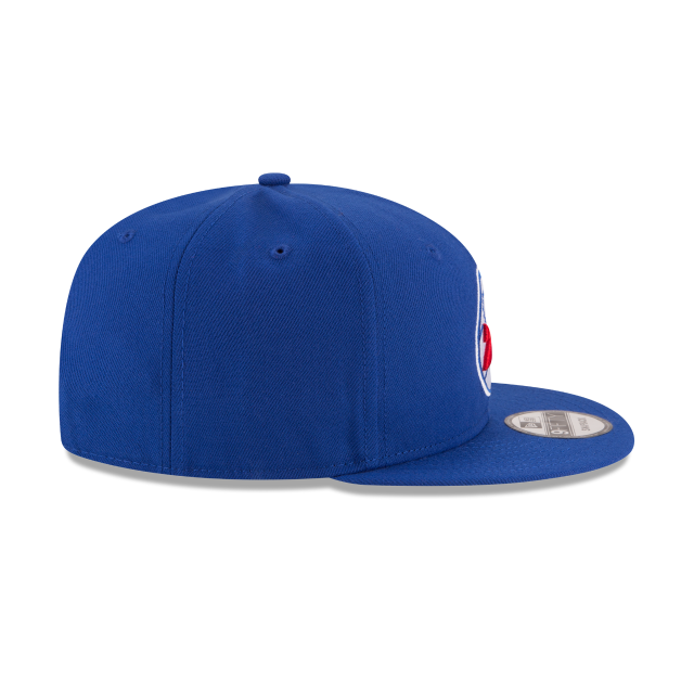 Philadelphia 76ers NBA New Era Men's Royal Blue 9Fifty Basic Snapback