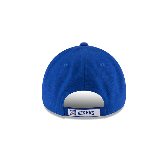 Casquette ajustable NBA New Era Royal 9Forty The League pour homme des Philadelphia 76ers