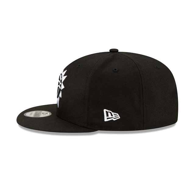 Phoenix Suns NBA New Era Men's Black/White 9Fifty Basic Snapback