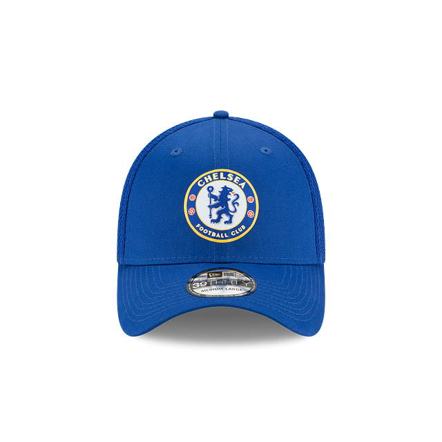 Chelsea FC EPL New Era Men's Royal 39Thirty Spacer Mesh Stretch Fit Hat