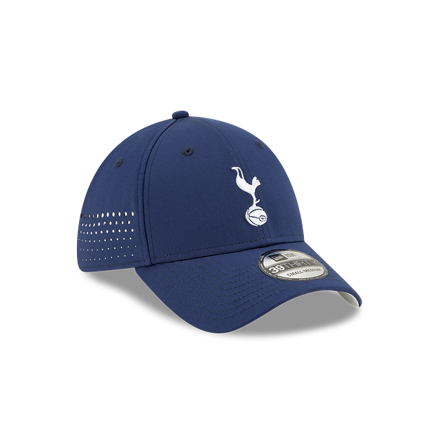 Tottenham Hotspur FC EPL New Era Men's Navy 39Thirty Perforated Stretch Fit Hat