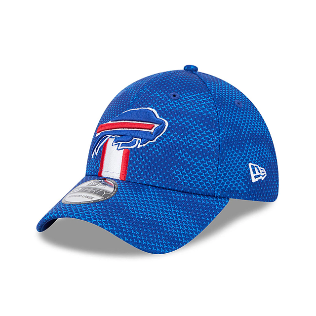 Buffalo Bills NFL New Era Men's Royal 39Thirty 2024 Sideline Stretch Fit Hat