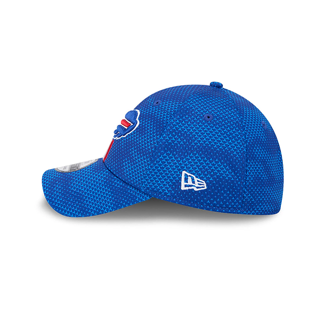 Buffalo Bills NFL New Era Men's Royal 39Thirty 2024 Sideline Stretch Fit Hat