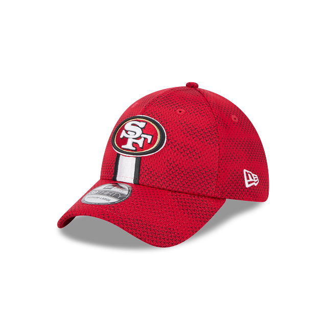 San Francisco 49ers NFL New Era Men's Red 39Thirty 2024 Sideline Stretch Fit Hat