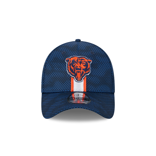 Casquette extensible Chicago Bears NFL New Era bleu marine 39Thirty 2024 Sideline pour homme