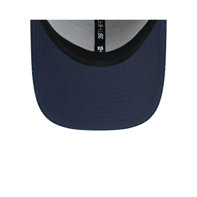 Casquette extensible Chicago Bears NFL New Era bleu marine 39Thirty 2024 Sideline pour homme