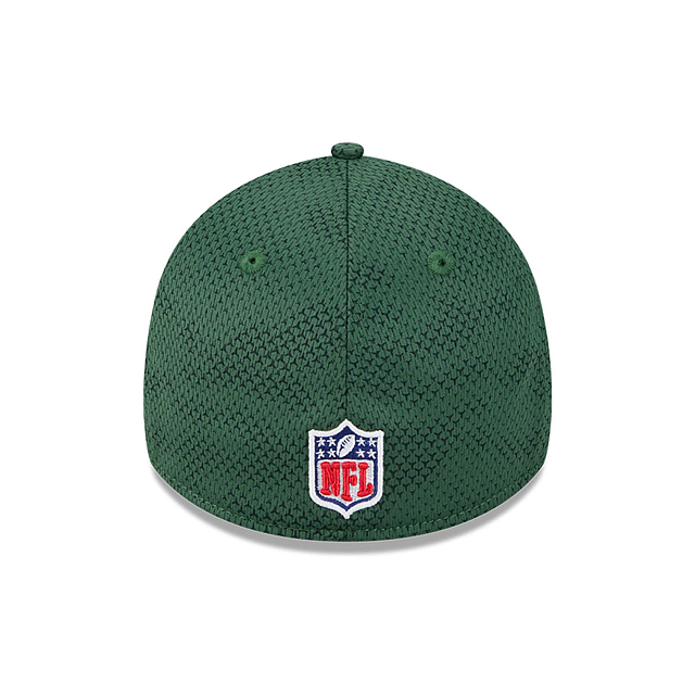 Casquette extensible 39Thirty 2024 Sideline pour homme des Packers de Green Bay NFL New Era verte