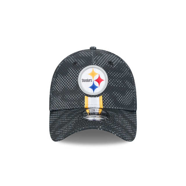 Pittsburgh Steelers NFL New Era Men's Black 39Thirty 2024 Sideline Stretch Fit Hat