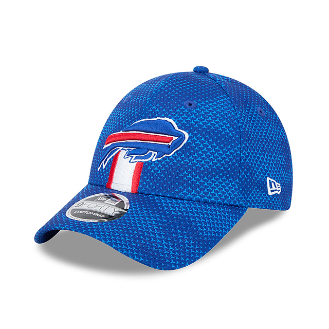 Buffalo Bills NFL New Era Men's Royal 9Forty 2024 Sideline Stretch Snapback Hat