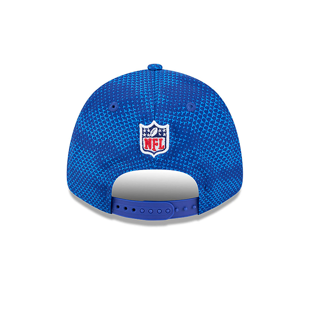 Buffalo Bills NFL New Era Men's Royal 9Forty 2024 Sideline Stretch Snapback Hat