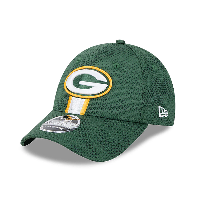 Green Bay Packers NFL New Era Men's Green 9Forty 2024 Sideline Stretch Snapback Hat