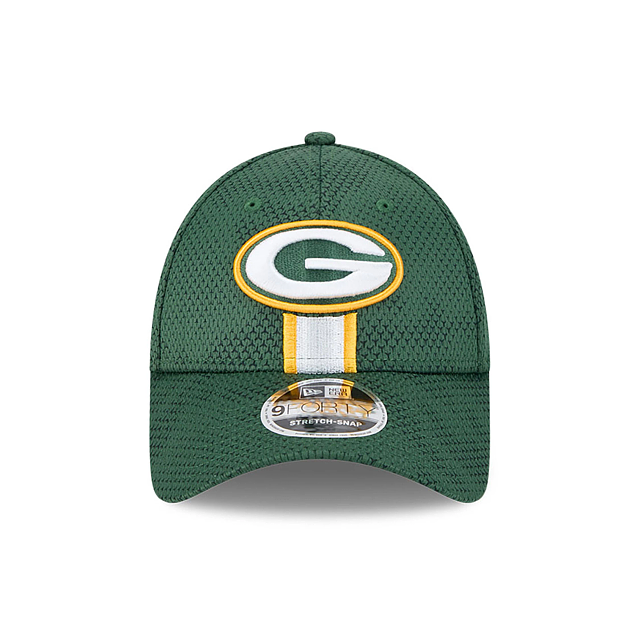 Green Bay Packers NFL New Era Men's Green 9Forty 2024 Sideline Stretch Snapback Hat