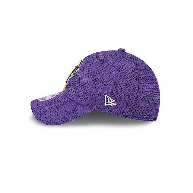 Minnesota Vikings NFL New Era Men's Purple 9Forty 2024 Sideline Stretch Snapback Hat