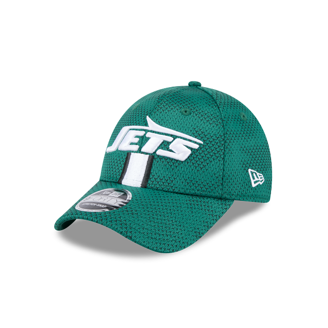 New York Jets NFL New Era Men's Green 9Forty 2024 Sideline Stretch Snapback Hat