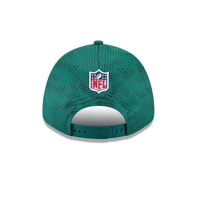 New York Jets NFL New Era Men's Green 9Forty 2024 Sideline Stretch Snapback Hat