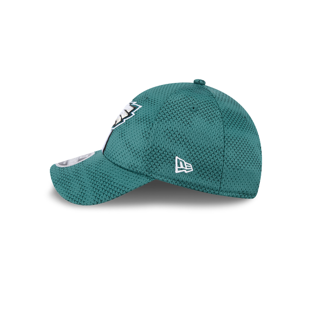 Philadelphia Eagles NFL New Era Men's Green 9Forty 2024 Sideline Stretch Snapback Hat