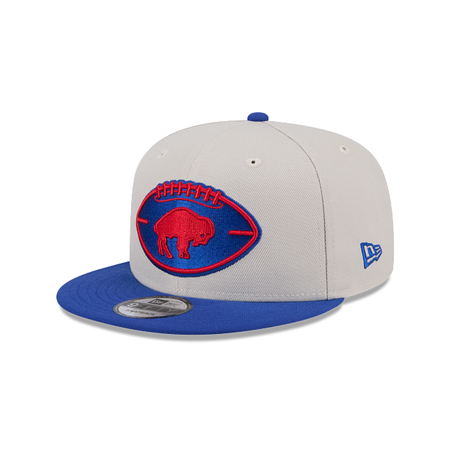 Casquette à visière snapback 9Fifty Sideline Classic Collection bleu royal pour homme des Buffalo Bills NFL New Era