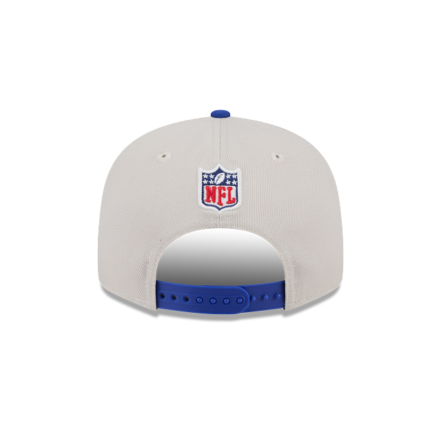 Casquette à visière snapback 9Fifty Sideline Classic Collection bleu royal pour homme des Buffalo Bills NFL New Era