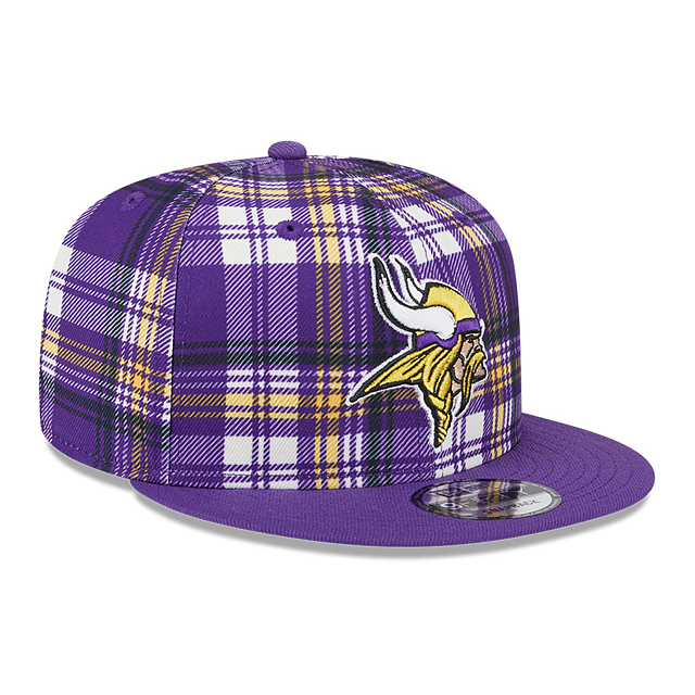 Minnesota Vikings NFL New Era Men's Purple 9Fifty Sideline Snapback