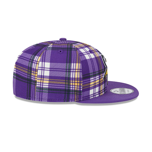 Minnesota Vikings NFL New Era Men's Purple 9Fifty Sideline Snapback