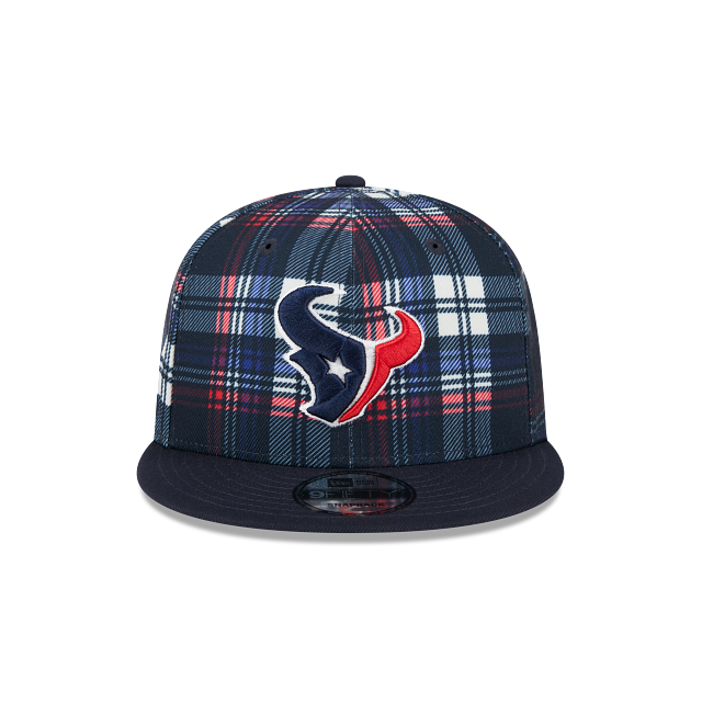 Casquette snapback NFL 9Fifty Sideline bleu marine pour homme des Houston Texans de New Era